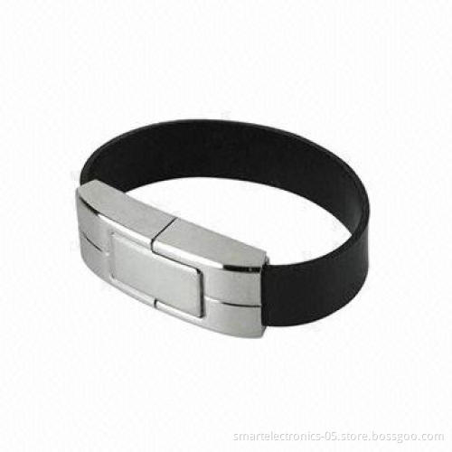 Leather bracelet USB flash drives